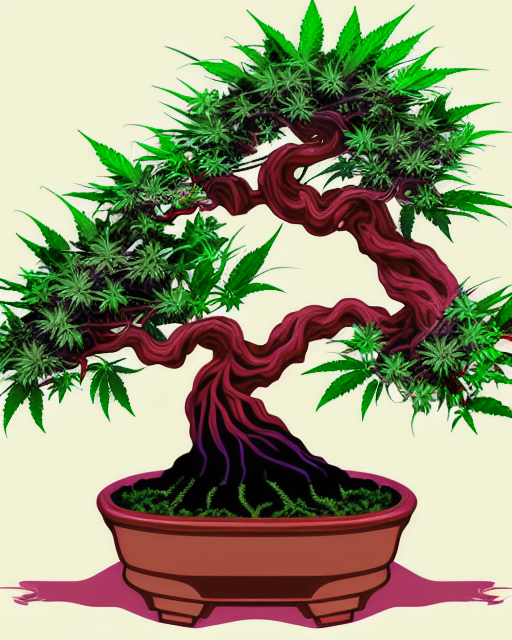 Acid Bonsai NFT on Algorand
